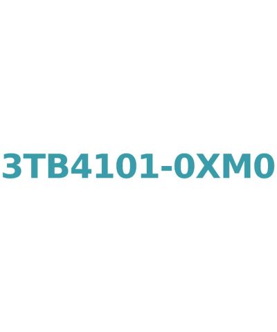 Siemens 3TB4101-0XM0 Contactor AC 50 Hz, 220V Coil, 12A (AC-3), 5.5 kW, 1 NC Auxiliary Contact, Screw Terminal