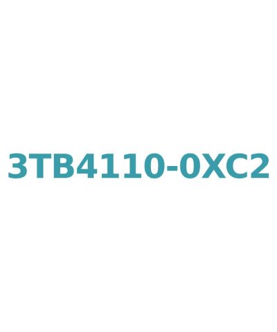 Siemens 3TB4110-0XC2 Contactor 24V AC, 12A, 5.5kW, 1NO Aux, Screw Terminal