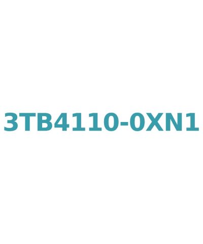 Siemens 3TB4110-0XN1 Contactor 12A, 5.5kW (400V), 220V AC, 60Hz, 1 NO Auxiliary