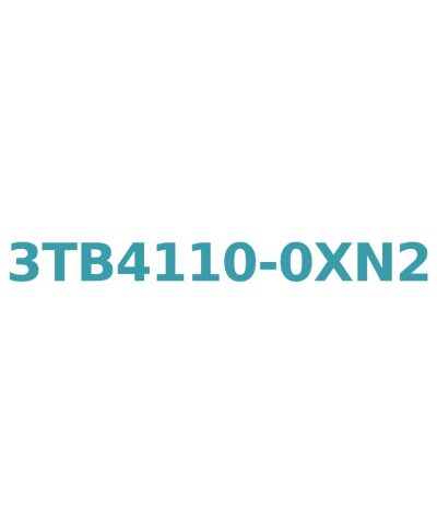 Siemens 3TB4110-0XN2 Contactor 12A, 5.5kW, 220V AC Coil, 1 NO Auxiliary Contact
