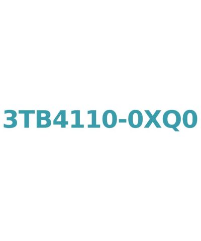 Siemens 3TB4110-0XQ0 Contactor AC 50 Hz, 380V, 12A, 5.5kW, 1 NO Auxiliary Contact
