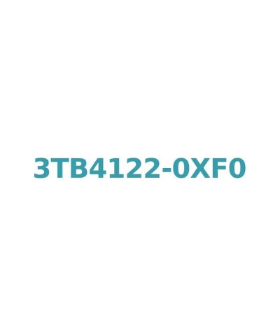 Siemens 3TB4122-0XF0 Contactor, 110V AC Coil, 12A, 5.5kW, 1 NO + 1 NC Auxiliary Contact