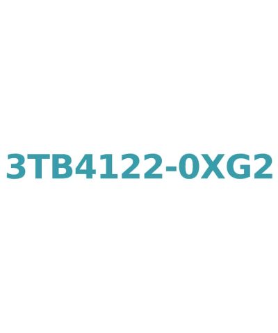 Siemens 3TB4122-0XG2 Contactor 12A, 5.5kW, 110V AC Coil, 1NO+1NC Aux. Contact