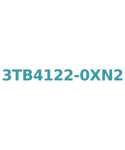 Siemens 3TB4122-0XN2 Contactor, 12A, 5.5kW, 400V, 1NO+1NC, AC-3, Screw Terminal