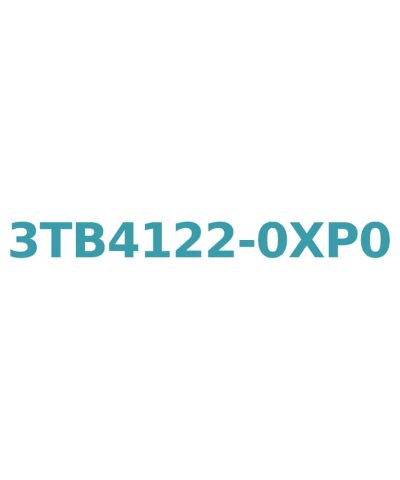 Siemens 3TB4122-0XP0 Contactor AC 50Hz, 230V, 12A (5.5kW), 1 NO + 1 NC, Size 0