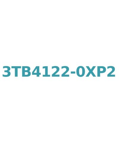 Siemens 3TB4122-0XP2 Contactor AC 50/60 Hz, 240V, 12A, 5.5kW, 1NO+1NC, Size S0, Screw Terminal