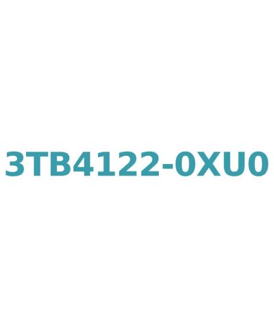 Siemens 3TB4122-0XU0 Contactor 12A, 5.5kW AC-3, 240V AC Coil, Size 0, Screw Connection