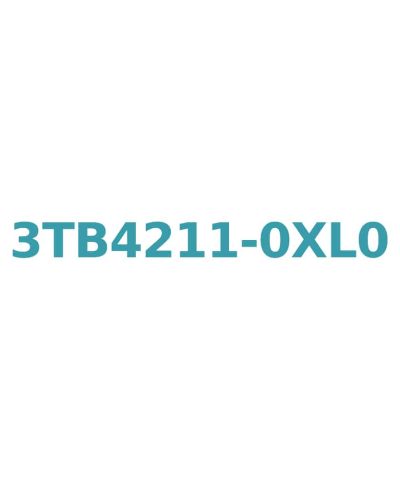 Siemens 3TB4211-0XL0 Contactor AC 50Hz, 125/127V, 16A, 7.5kW with 1NC Aux Contact