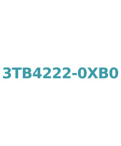 Siemens 3TB4222-0XB0 Contactor AC 50 Hz, 24V, 16A, 7.5kW with 1 NO + 1 NC Auxiliary Contact