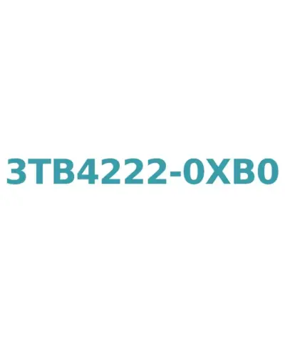 Siemens 3TB4222-0XB0 Contactor AC 50 Hz, 24V, 16A, 7.5kW with 1 NO + 1 NC Auxiliary Contact