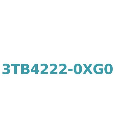 Siemens 3TB4222-0XG0 Contactor, 16A, 7.5kW, 36V AC Coil, 1 NO + 1 NC Auxiliary Contact