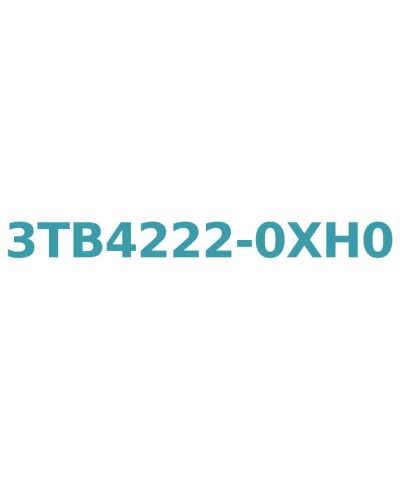 Siemens 3TB4222-0XH0 Contactor, 48V AC, 16A, 7.5kW, with 1 NO + 1 NC Auxiliary Contact
