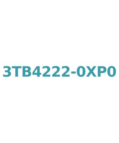 Siemens 3TB4222-0XP0 Contactor AC 50 Hz, 230 V, 16 A, 7.5 kW with 1 NO + 1 NC Auxiliary Contact, Screw Connection