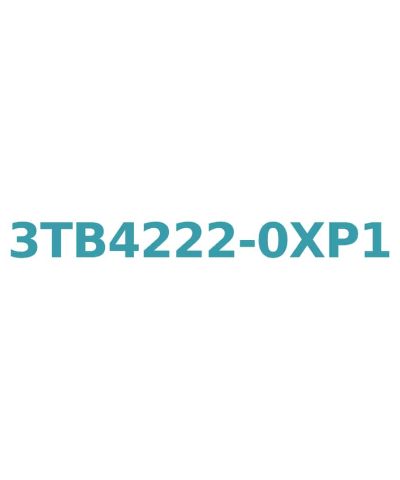Siemens 3TB4222-0XP1 Contactor 240V, 16A, 7.5kW with 1 NO + 1 NC Auxiliary Contact