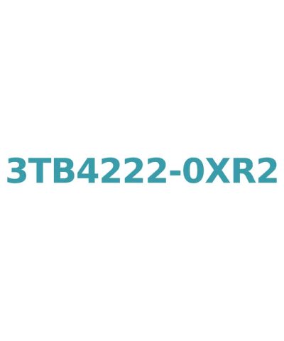 Siemens 3TB4222-0XR2 Contactor 440V, 16A, 7.5kW, 1 NO + 1 NC Auxiliary Contact