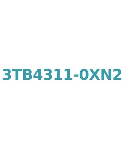 Siemens 3TB4311-0XN2 Contactor, AC 50/60 Hz, 220V, 22A, 11kW, 1 NC Aux Contact, Size 1, Screw Connection
