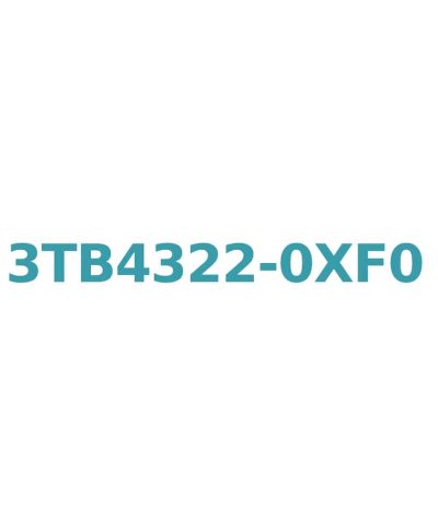 Siemens 3TB4322-0XF0 Contactor, 110V AC, 22A, 11kW, 1 NO + 1 NC, Size 1, Screw Connection