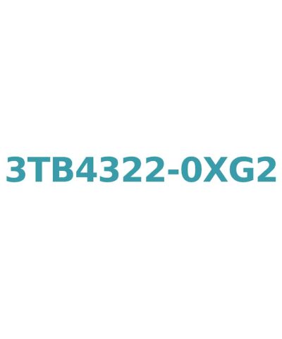 Siemens 3TB4322-0XG2 Contactor: 11kW, 22A, 110V AC Coil, 1 NO + 1 NC Aux, Screw Terminal