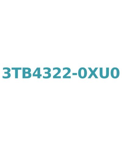 Siemens 3TB4322-0XU0 Contactor 240V AC, 22A, 11kW, Size S2, 1 NO + 1 NC, Screw Connection