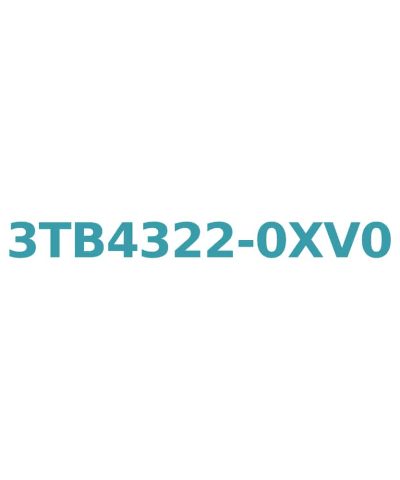Siemens 3TB4322-0XV0 Contactor 22A, 11kW, 400V AC, 1NO + 1NC, Screw Terminal