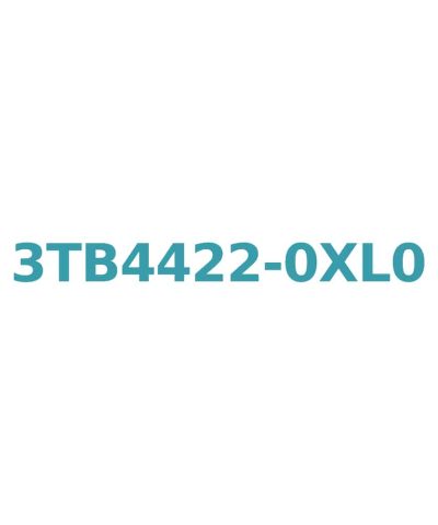 Siemens 3TB4422-0XL0 Contactor: AC 50 Hz, 125/127 V, 32A, 15 kW, Size 2 with 1 NO + 1 NC Auxiliary Contacts