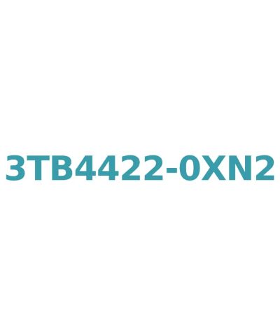 Siemens 3TB4422-0XN2 Contactor 32A, 15kW, 400V, AC-3, 1 NO + 1 NC, Size 2, Screw Connection