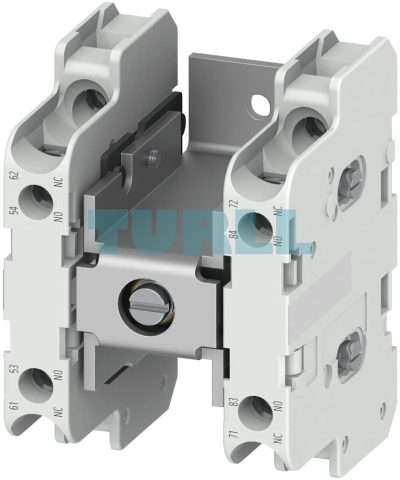 Siemens 3TY2781-2D Auxiliary Switch Block, 2 NO + 2 NC, Right-Side Mounting