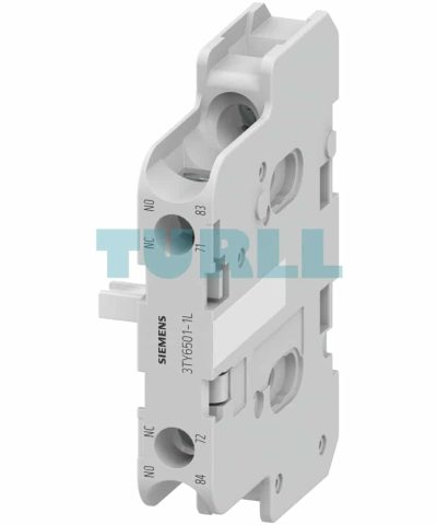 Siemens 3TY6501-1L 2nd Auxiliary Switch Block for 3TB46-3TB50 Contactor (Right-Side Mount)