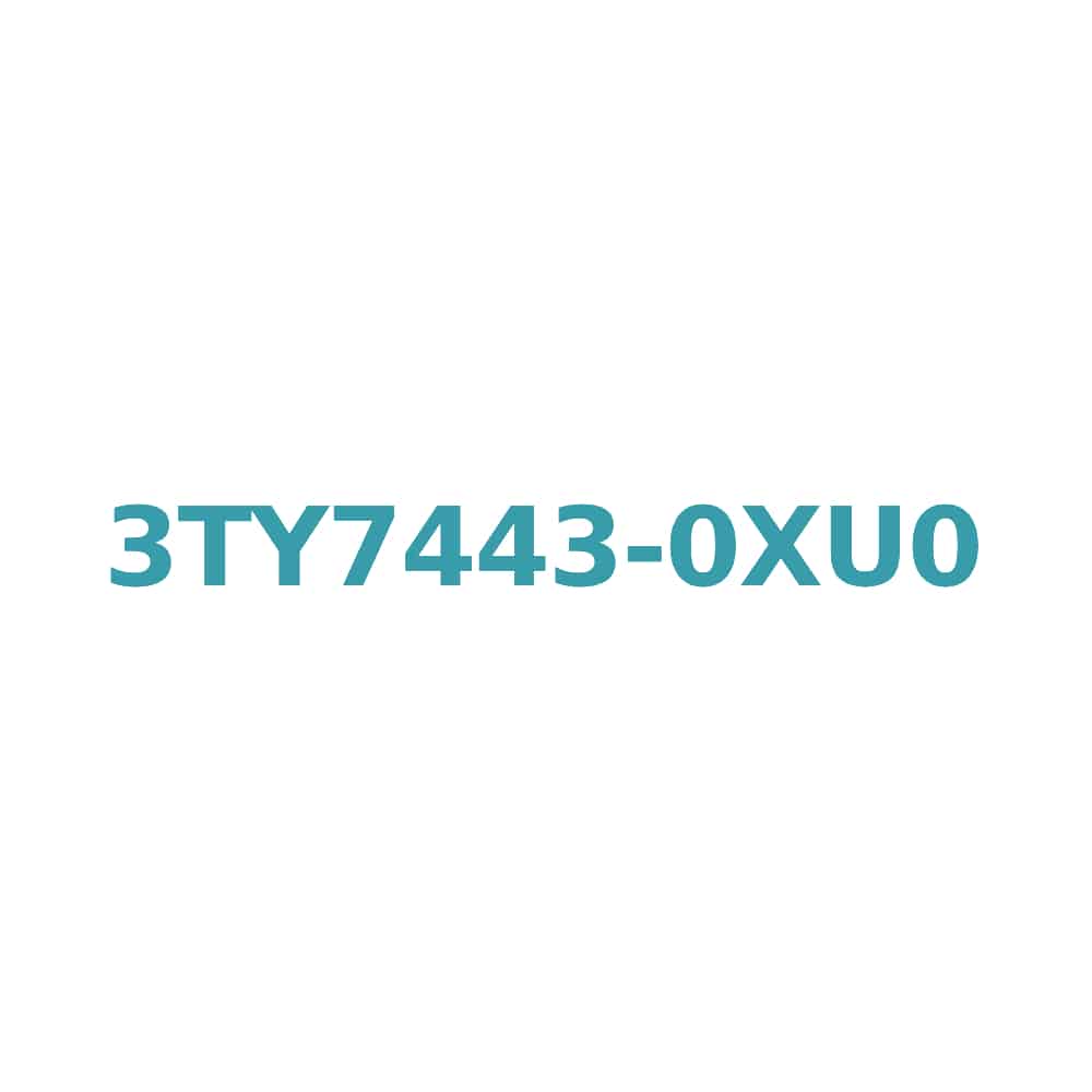 Siemens 3TY7443-0XU0 Contactor Coil 240V 50Hz, 288V 60Hz, Spare Part for 3TF34-35 & 3TF44-45 Contactor Original Brand New 1 Siemens 3TY7443-0XU0 Contactor Coil 240V 50Hz, 288V 60Hz, Spare Part for 3TF34-35 & 3TF44-45 Contactor
