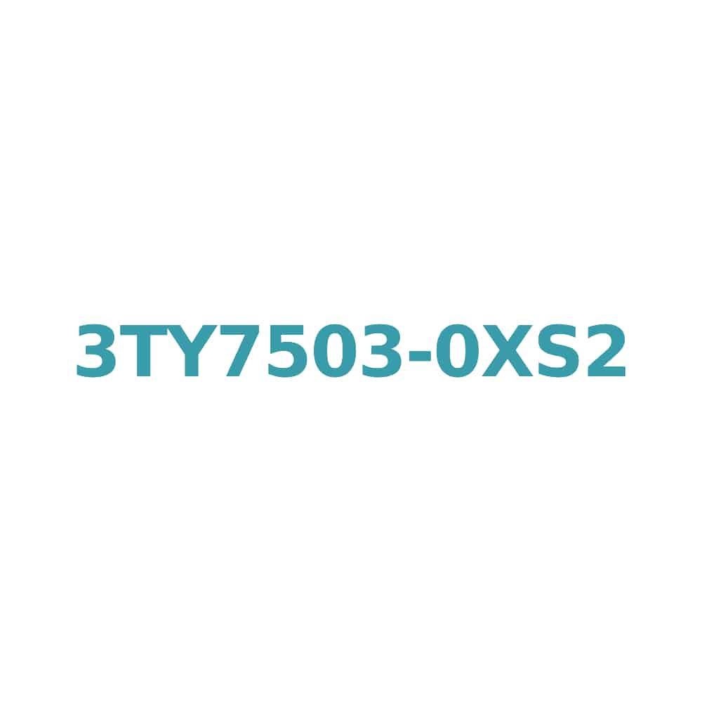Siemens 3TY7503-0XS2 Contactor Coil 575V AC, 50/60 Hz, Spare Part for 3TF50/51 Original Brand New 1 Siemens 3TY7503-0XS2 Contactor Coil 575V AC, 50/60 Hz, Spare Part for 3TF50/51
