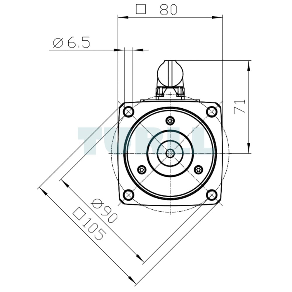 1FK2104-4AK01-1MA0 SIEMENS Exclusive SIMOTICS S-1FK2 HD Servo Motor Original Brand New 3 1FK2104-4AK01-1MA0 SIMOTICS S-1FK2 HD servo motor M0=1.27 Nm; PN = 0.6 kW at nN=6000 rpm (380-480 V); PN = 0.4 kW at nN=3000 rpm (200-240 V); degree of protection IP65; shaft D19x40 mm with feather key; absolute encoder 22-bit + 12-bit multiturn (encoder AM22DQC); with OCC interface; plug size M17, rotatable;