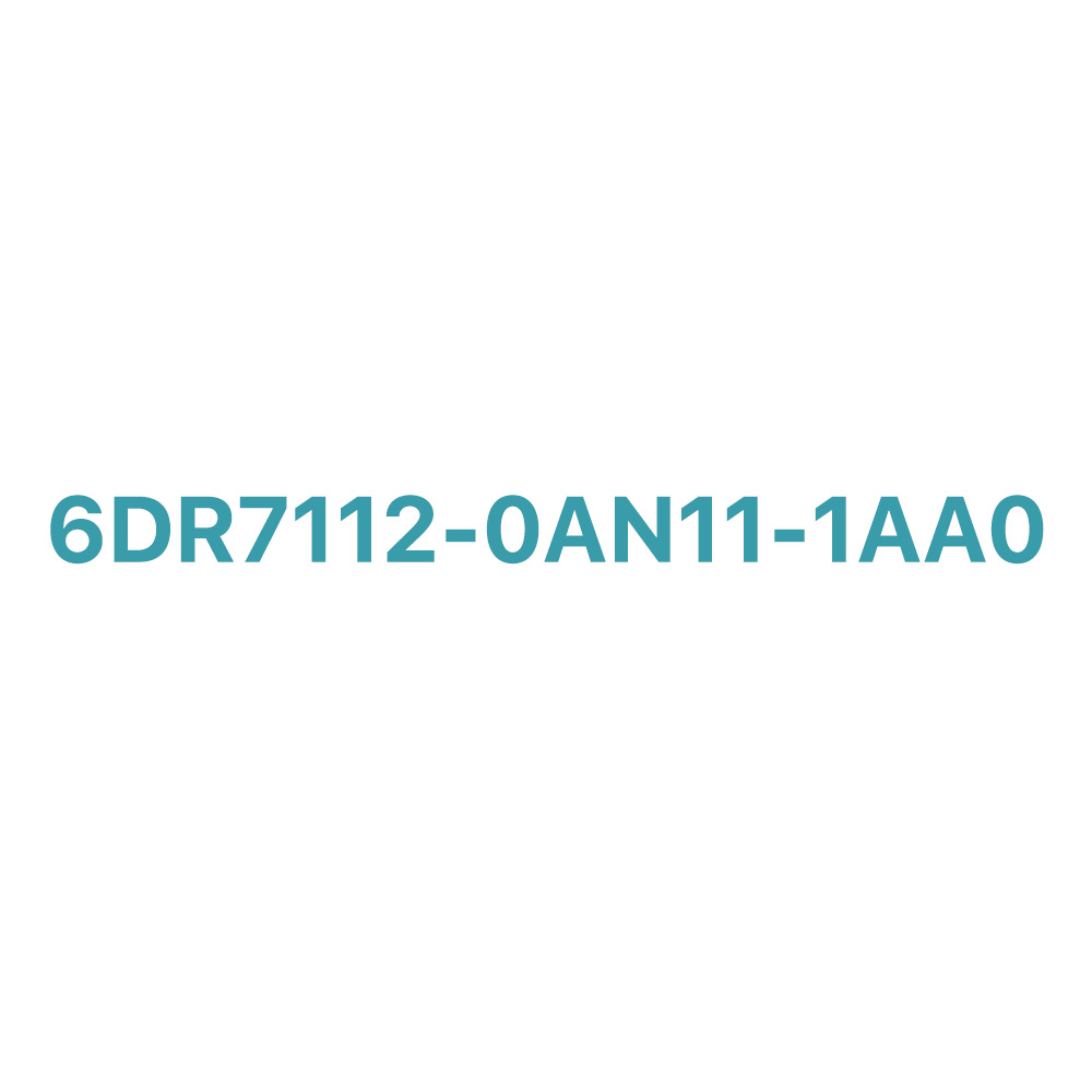 6DR7112-0AN11-1AA0 SIEMENS Exclusive SIPART PS100 Positioner Original Brand New 3 6DR7112-0AN11-1AA0 SIEMENS SIPART PS100 Positioner