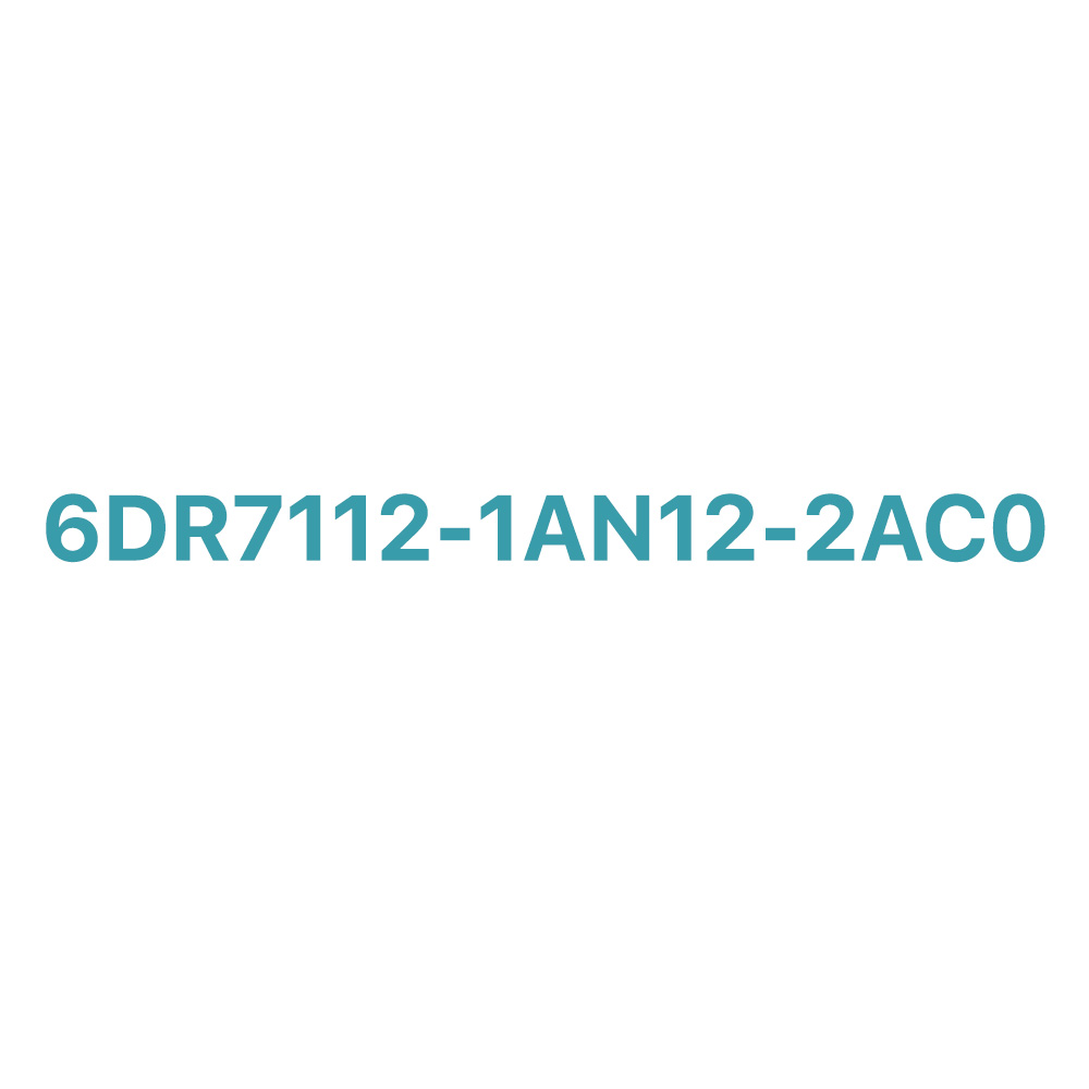 6DR7112-1AN12-2AC0 SIEMENS Exclusive SIPART PS100 Electropneumatic Positioner Original Brand New 3 6DR7112-1AN12-2AC0 SIEMENS SIPART PS100 Positioner