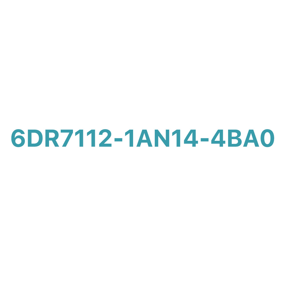 6DR7112-1AN14-4BA0 SIEMENS Exclusive SIPART PS100 Positioner Original Brand New 3 6DR7112-1AN14-4BA0 SIEMENS SIPART PS100 Positioner