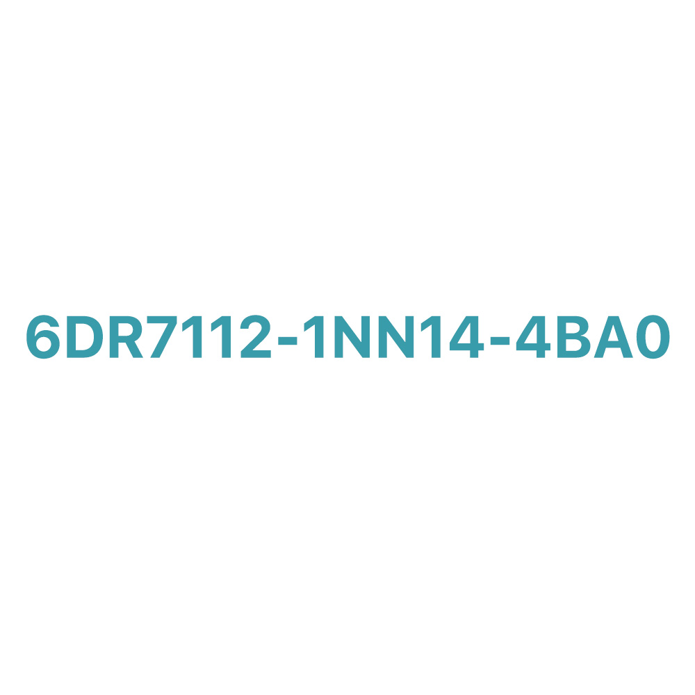 6DR7112-1NN14-4BA0 SIEMENS Exclusive SIPART PS100 Electropneumatic Positioner Original Brand New 3 6DR7112-1NN14-4BA0 SIEMENS SIPART PS100 Positioner