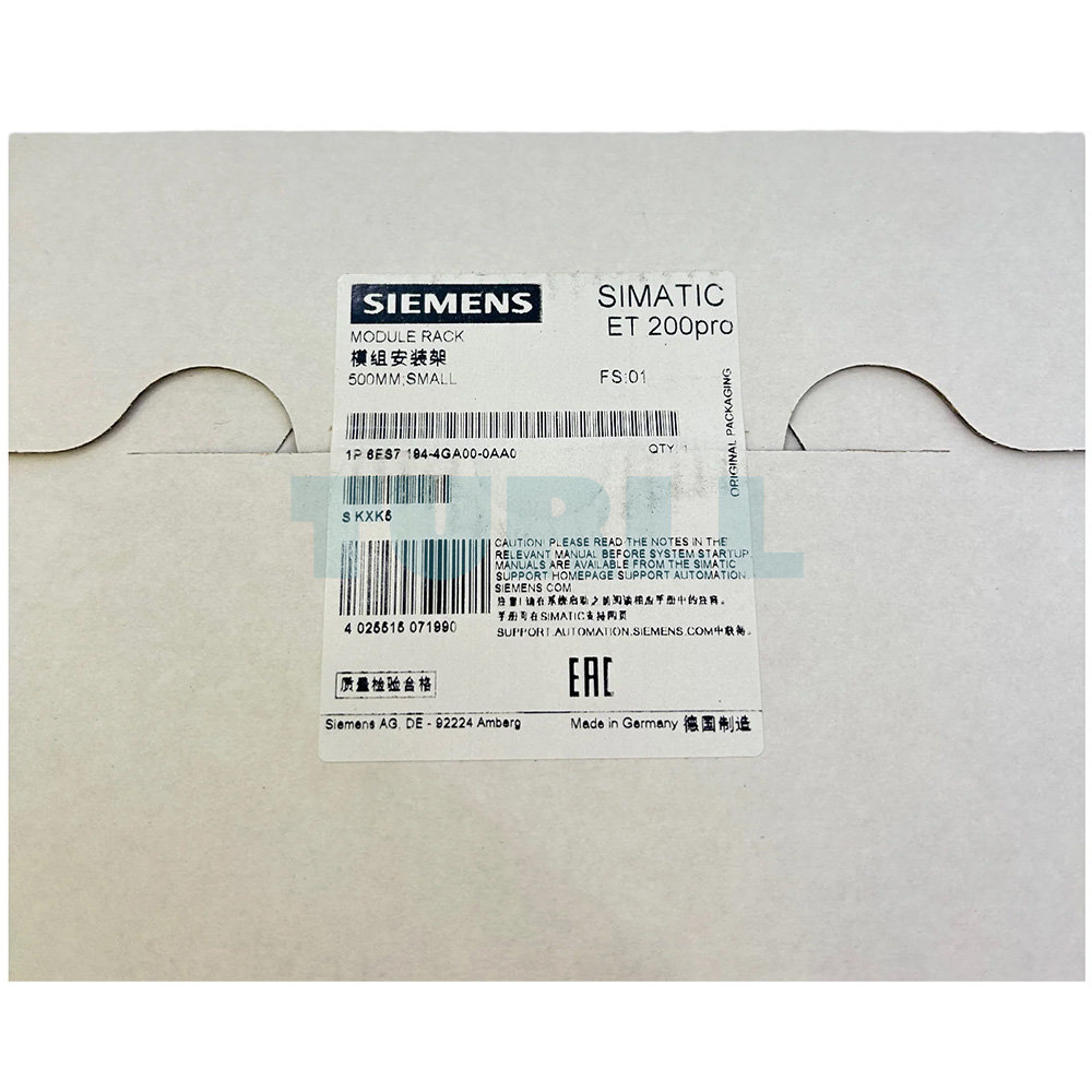 6ES7194-4GA00-0AA0 SIEMENS Exclusive SIMATIC DP Module Rack Slim ET 200 PRO Original Brand New 4 6ES7194-4GA00-0AA0 Siemens SIMATIC DP Module Rack Slim Design
