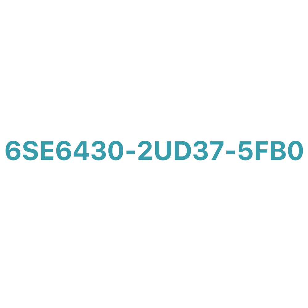 6SE6430-2UD37-5FB0 SIEMENS Exclusive MICROMASTER 430 Drive Original Brand New 2 SIEMENS 6SE6430-2UD37-5FB0 MICROMASTER 430 Variable Frequency Drive