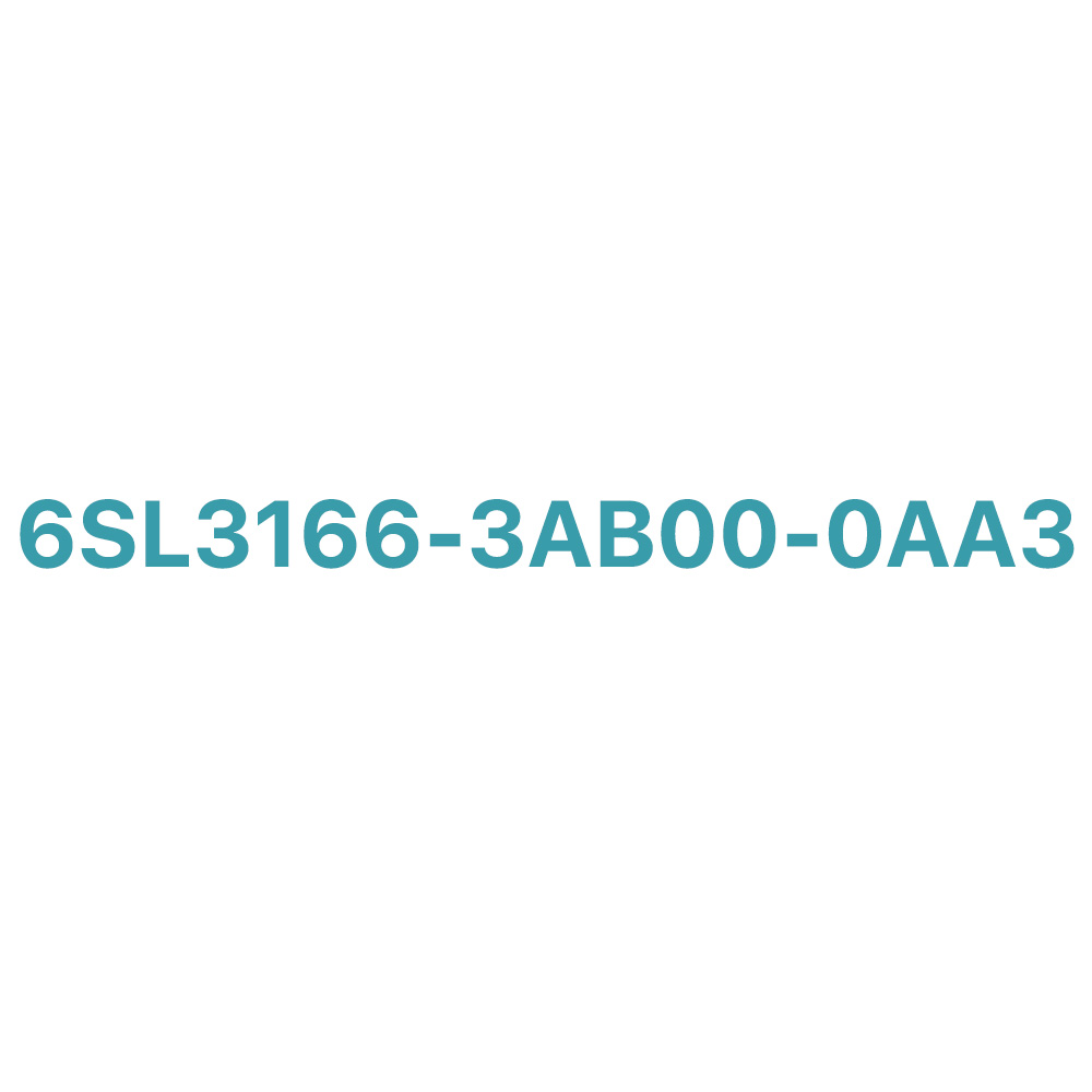 6SL3166-3AB00-0AA3 SIEMENS Exclusive SINAMICS S220 Warning Notices Original Brand New 2 SIEMENS 6SL3166-3AB00-0AA3 SINAMICS S220 Warning Notices