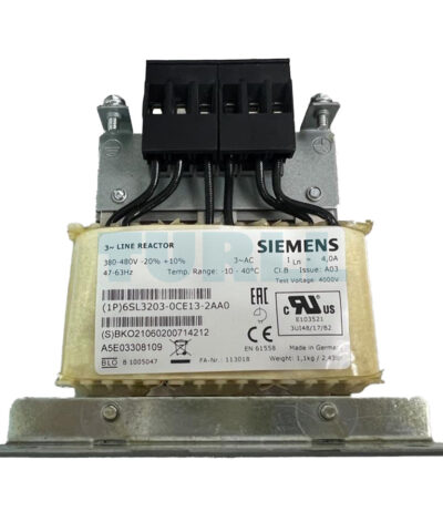 SIEMENS 6SL3203-0CE13-2AA0 SINAMICS Line Reactor