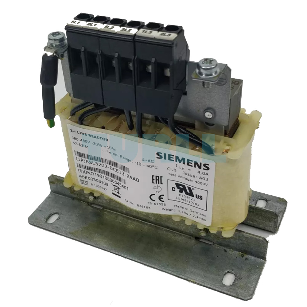 6SL3203-0CE13-2AA0 SIEMENS Exclusive SINAMICS Reactor Original Brand New 2 SIEMENS 6SL3203-0CE13-2AA0 SINAMICS Line Reactor