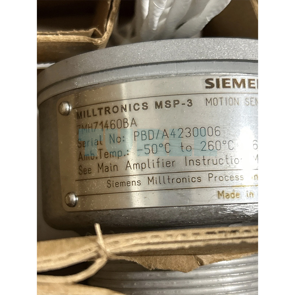 7MH7146-0BA SIEMENS Exclusive Milltronics Motion Sensing Probe Original Brand New 4 7MH7146-0BA SIEMENS Milltronics Motion Sensing Probe
