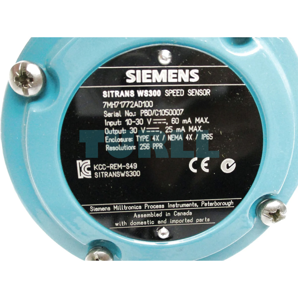 7MH7177-2AD10-0 SIEMENS Exclusive SITRANS WS300 Speed Sensor Original Brand New 5 7MH7177-2AD10-0 SIEMENS SITRANS WS300 Speed Sensor