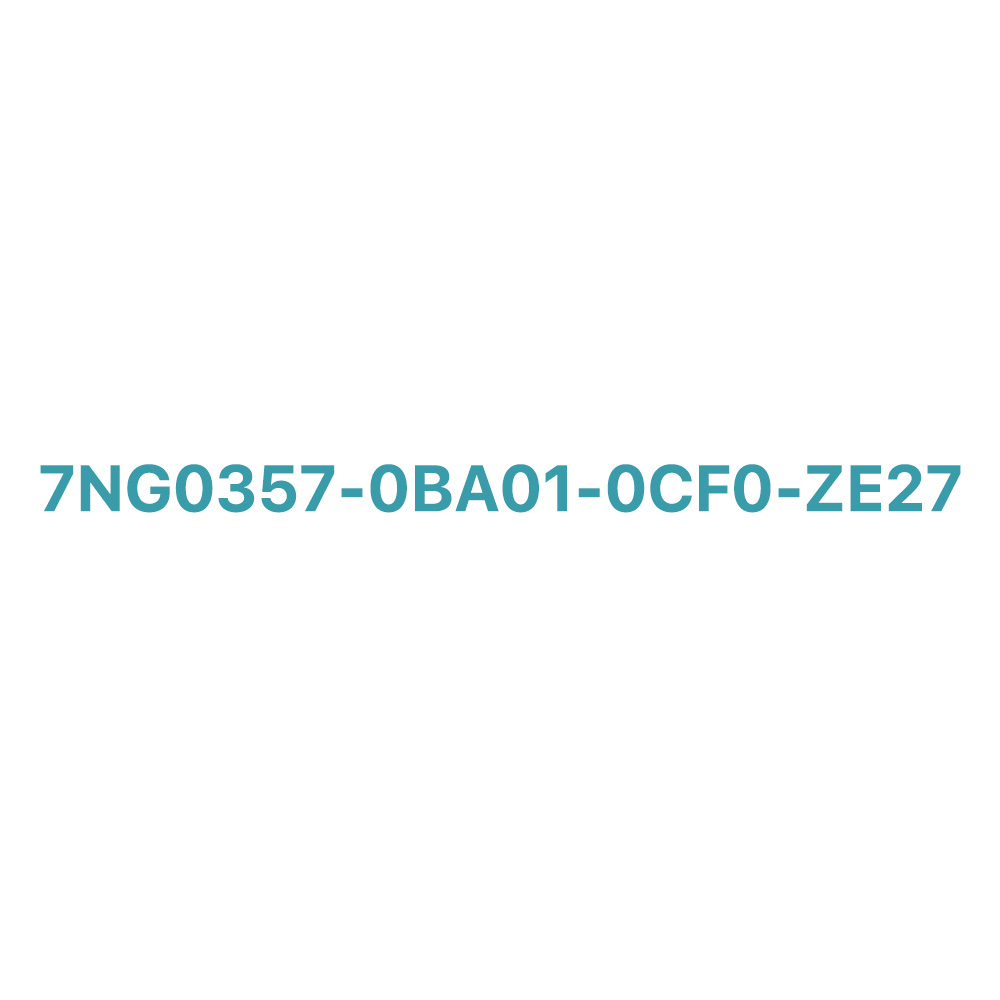 7NG0357-0BA01-0CF0-ZE27 SIEMENS Exclusive SITRANS TF320 Temperature Transmitter Original Brand New 2 SIEMENS 7NG0357-0BA01-0CF0-ZE27 SITRANS TF320 Temperature Transmitter