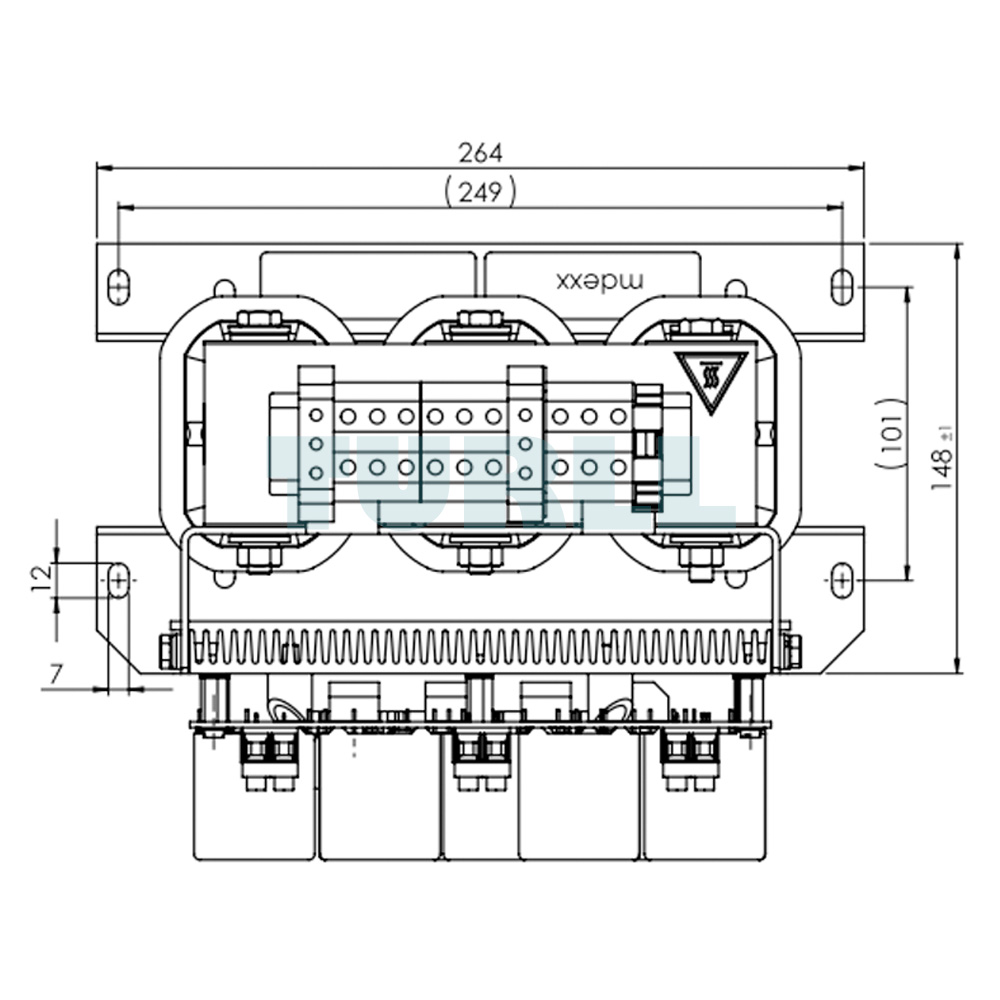JTATEF1203-0LB SIEMENS Exclusive Mdexx dv/dt Filter with VPL Original Brand New 3 SIEMENS JTATEF1203-0LB Mdexx dv/dt Filter with VPL