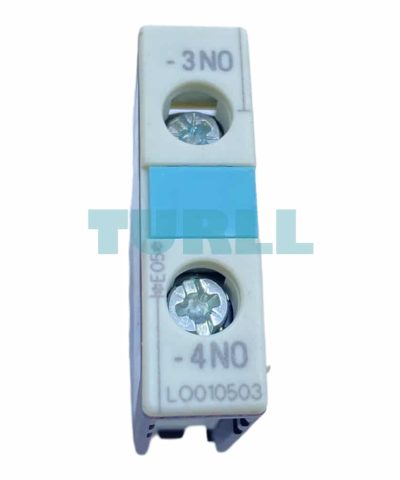 Siemens SIRIUS 3RH1921-1CA10 Front-Side Auxiliary Switch Block, 1 NO, Screw Terminal, for 3RT1 Contactors