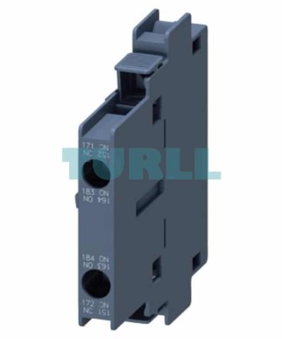 Siemens 3RH1921-1KA11 Auxiliary Switch Block 1 NO, 1 NC, Screw Terminal for 3RT1 Contactors