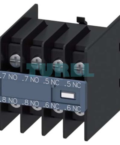 Siemens 3RH2911-4FC22 Front Auxiliary Switch 2 NO + 2 NC for 3RT2/3RH2 Contactors