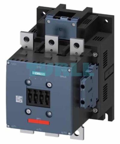 Siemens SIRIUS 3RT1065-6NP36-3PA0 Power Contactor, 265A, 132kW, 3-Pole, Size S10