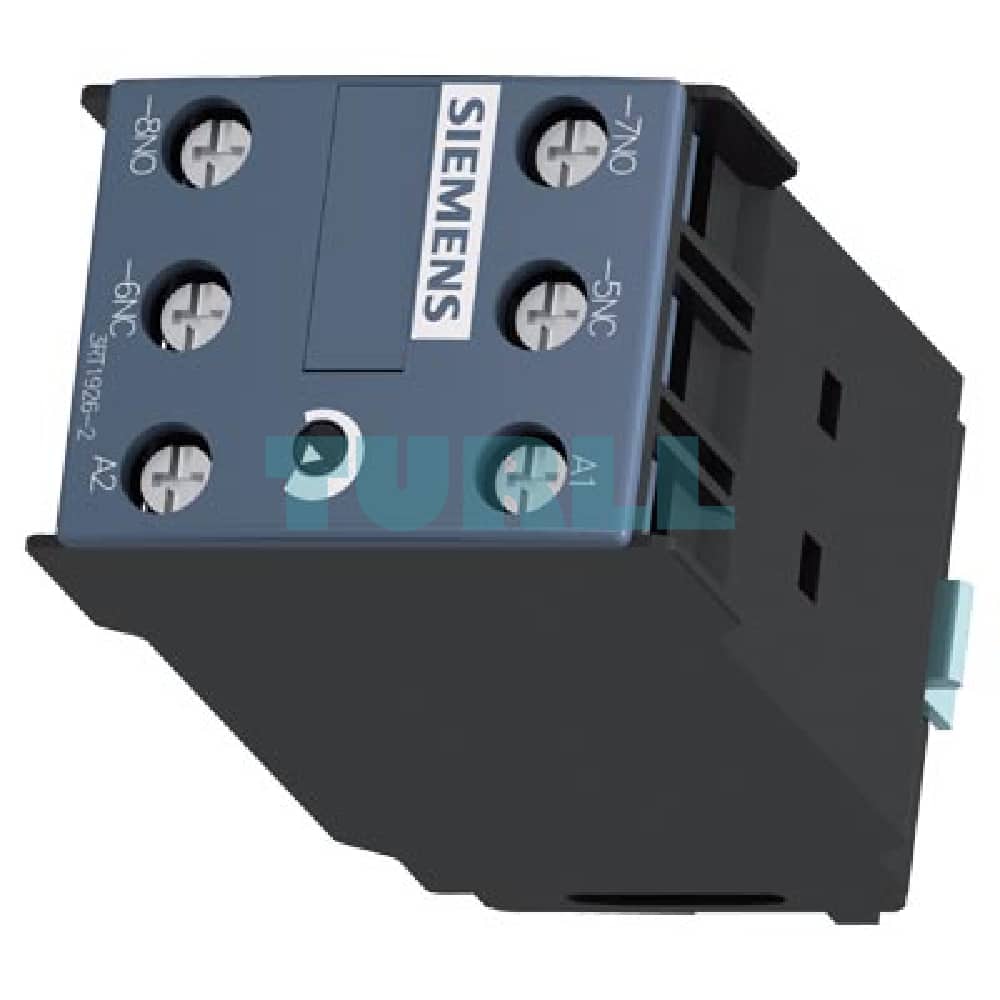 Siemens 3RT1926-2EC21 Solid-State Time-Delayed Auxiliary Switch for 3RT1 Contactors 0.5-10s, 100-127V AC Original Brand New 4 Siemens 3RT1926-2EC21 Solid-State Time-Delayed Auxiliary Switch for 3RT1 Contactors 0.5-10s, 100-127V AC