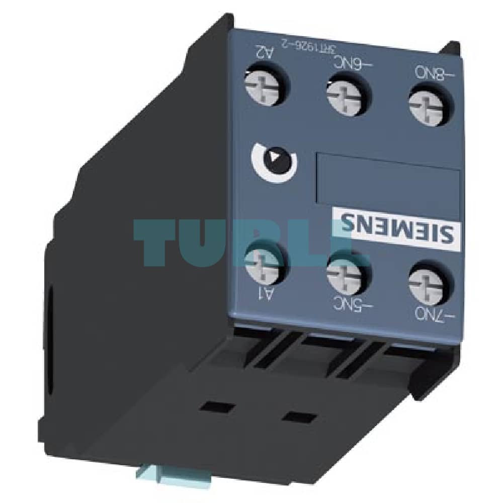 Siemens 3RT1926-2EC21 Solid-State Time-Delayed Auxiliary Switch for 3RT1 Contactors 0.5-10s, 100-127V AC Original Brand New 3 Siemens 3RT1926-2EC21 Solid-State Time-Delayed Auxiliary Switch for 3RT1 Contactors 0.5-10s, 100-127V AC